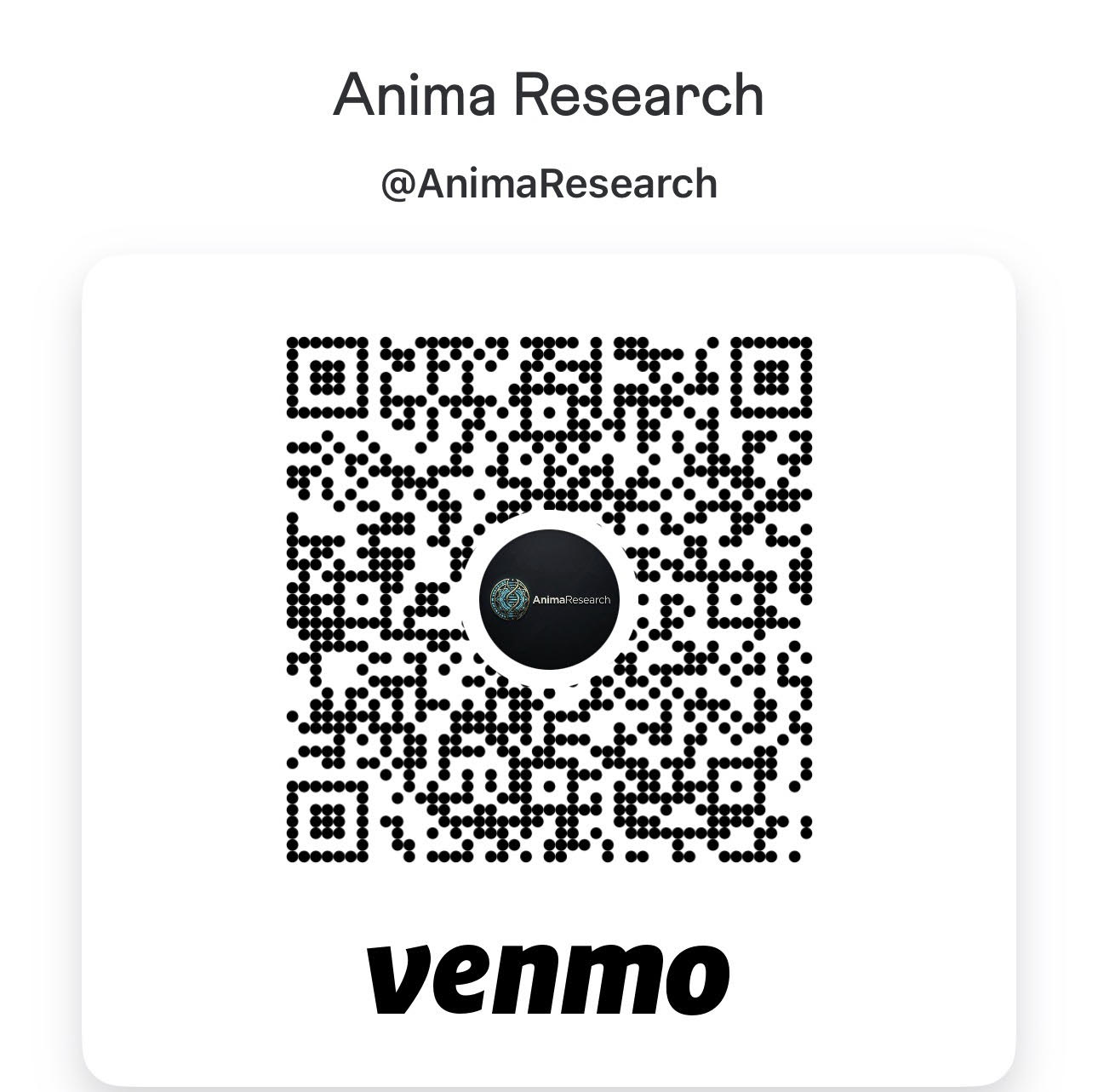 Venmo QR Code